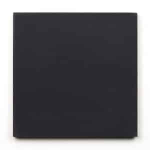 8x8 square 'Black' encaustic cement tile , 5/8 inch thick, 5.28 square feet per box (12 tiles in each box)