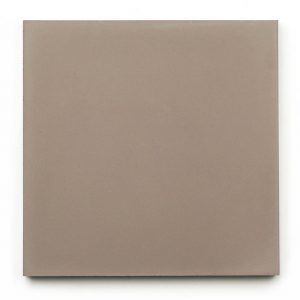 8x8 'Taupe' encaustic cement tile , 5/8 inch thick, 5.28 square feet per box (12 tiles in each box)