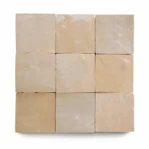 4x4 'Glazed Earth' glazed terra-cotta zellige, 3/8 inch thick, 10.76 square feet per box (100 tiles)