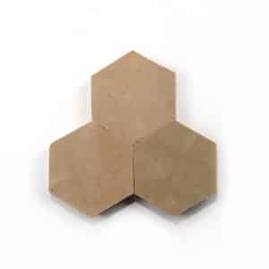 3.5 inch 'Glazed Earth' glazed terra-cotta zellige, 3/8 inch thick, 7.69 square feet per box (100 tiles)