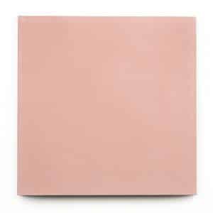 8x8 square 'Bisbee Pink' encaustic cement tile , 5/8 inch thick, 5.28 square feet per box (12 tiles in each box)