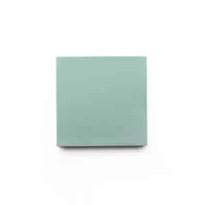 4x4 square 'Celadon' encaustic cement tile , 5/8 inch thick, 5.28 square feet per box (48 tiles in each box)