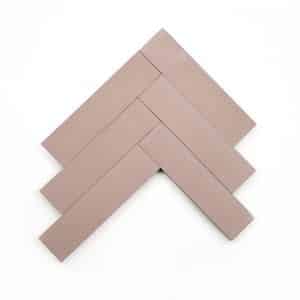 2x8 subway 'Quartz' encaustic cement tile , 5/8 inch thick, 5.28 square feet per box (48 tiles in each box)