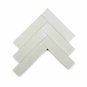 2x8 subway 'Zinc' encaustic cement tile , 5/8 inch thick, 5.28 square feet per box (48 tiles in each box)