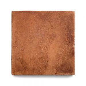 13x13 'Square' Cotto terracotta tile, 5/8 inch thick, 9.56 square feet per box (8 tiles in each box)