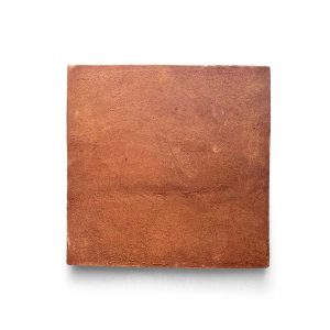 8x8 'Square' Cotto terracotta tile, 5/8 inch thick, 8.1 square feet per box (16 tiles in each box)