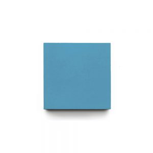 4x4 square 'Carolina Blue' encaustic cement tile , 5/8 inch thick, 5.28 square feet per box (48 tiles in each box)