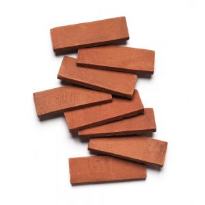 2x6 Cotto terracotta tile, 5/8 inch thick, 10.76 square feet per box (120 tiles in each box)