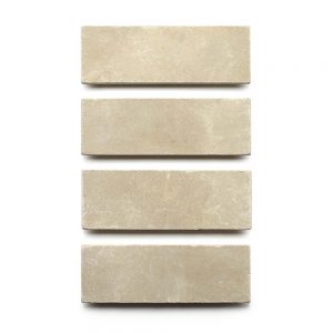 4x12 'Buff' Honed Limestone tile, 3/4 inch thick, 4.84 square feet per box (15 tiles in each box)