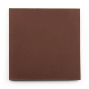 8x8 square 'Umber' encaustic cement tile , 5/8 inch thick, 5.28 square feet per box (12 tiles in each box)